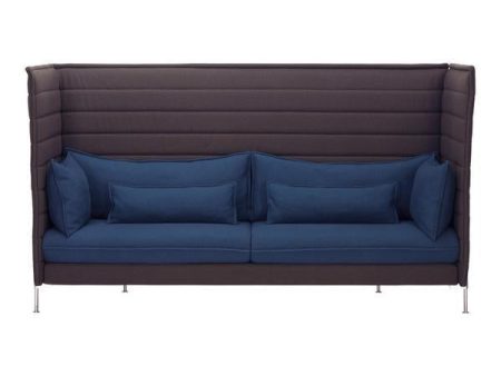 Alcove Highback Sofa - Three Seater For Sale