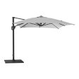 Hyde Luxe Hanging Parasol w  Base Fashion