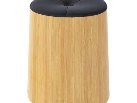 P.O.V. Stool - Upholstered - Oak Frame - Stackable Cheap