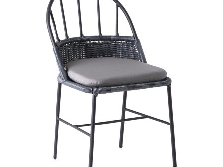 1730 Outdoor Dining Chair w  Cushion Fashion