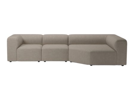 Angle 3-Seater Sofa w  Large Corner Discount