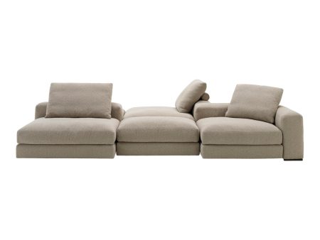 Ananta Double-Sided Sectional Sofa Composition For Discount