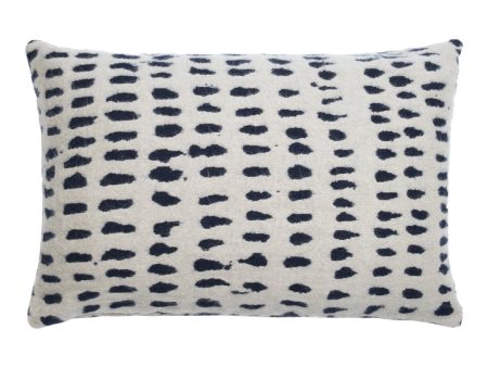 Mystic Ink Dots Rectangle Lumbar Cushion Hot on Sale