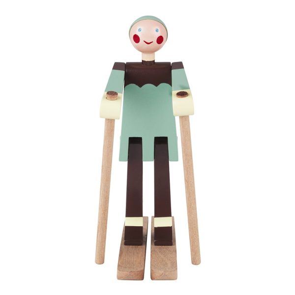 The Skier Boy Figurine For Cheap